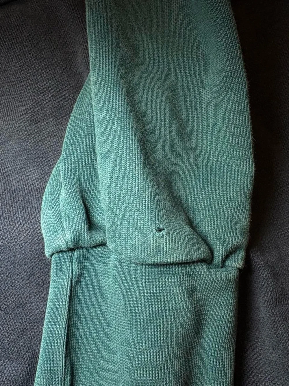 adidas Men’s Colorblock Crewneck Sweatshirt - Green/White/Navy
